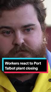 "It's all I've known": Steelworkers at Port Talbot react to the news that  thousands of jobs will be lost after the Welsh blast furnaces close. #news  #uknews #wales #porttalbot #steel #tata #c4news