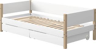 Man kann matratzen mal austauschen, wenn sie hinüber sind, man hat ein richtiges lattenrost. Flexa Nor Einzelbett 190x90 Cm Mit Schubladen Interismo Onlineshop