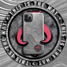 Red Mythosaur Beskar Steel Iphone 12 Pro Max Case Star Silver Etsy Iphone 11 Iphone Cases Unique Phone Case