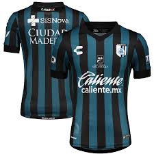 Queretaro vs chacarita juniors amistoso 2002. Men S Charly Black Blue Queretaro Fc 2020 21 Away Authentic Jersey