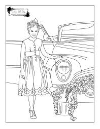 Upper peninsula of michigan fall colors report. Opal Free Coloring Page Vintage Little Lady