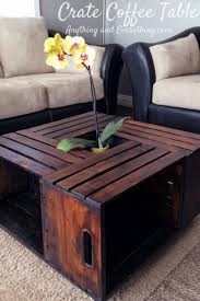 I've got to say, it fits in perfectly in our rustic home. Crate Coffee Table Bonbon Break