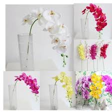 Fresh flowers and smiles delivered to more than 100 here you can find our complete collection of beautiful bouquets for all occasions. Large 93cm Long Stem Silk Orchid Phalaenopsis Flowers Wedding Floral Bouquet Uk Ebay