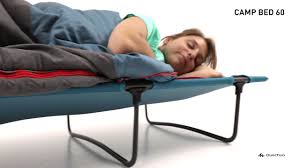 Plus confortable qu'un matelas seul, le lit de camp est apprécié de tous en camping. Quechua Lit De Camp Camp Bed Set Up Fold Up Youtube