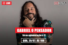 Gabriel O Pensador E O Convidado Da Semana No Meia Hora Ao Vivo Jornal Meia Hora Celebridades E Tv