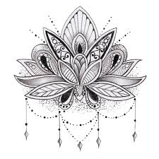 Originally posted by amber miskell. 34 Black And White Lotus Tattoos