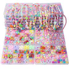 Veilhoho Kit Abalorios Para Hacer Pulseras Collares Cuentas Planas Bricolaje Juguete De Cuentas De Arcilla Polimerica Diy Manualidad Fabricacion De Joyas Para Ninas Ninos Adultas Costura Y Manualidades Kits De Fabricacion De