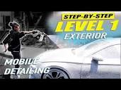 How To - Level 1 Exterior Detail - Mobile Car Detailing - YouTube