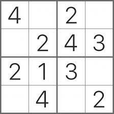 The rules of 4x4 sudoku puzzles are the same as with traditional sudoku grids. Sudoku 4x4 Sudoku 4x4 Twitter