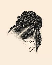 Crown Gaks Designs Afro Hair Drawing Natural Hair Art Hair Illustration