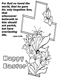 Feb 05, 2018 · religious cross for easter coloring page. Religious Easter Coloring Pages For Children Free Printable