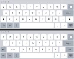 Ios 9 Ipad Keyboard Adds Keys Symbols At Bigger Screen Resolutions Seemingly Ready For Ipad Pro Ipad Keyboard Keyboard Ipad Pro