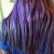 Purple Hair Fading Process