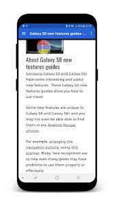 Links on android authority may earn us a commission. Guide For Samsung Galaxy S8 For Android Apk Download
