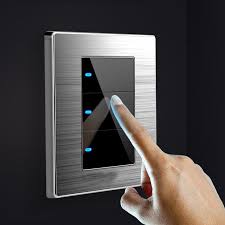 Sleek and stylish this wall sconce is the perfect addition to any modern or contemporary style room. Modern Wall Switches With Led Brushed Stainless Steel Mirror