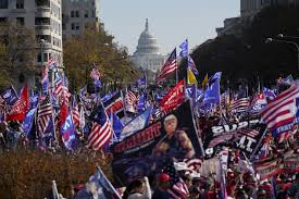 Donald trump ist der 45. Trump Supporters Gather In D C To Protest Election Results Los Angeles Times