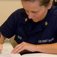 Lt. Col. Niave Knell (left), deputy commander, Task