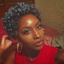 Ugh I Love These Frosted Curls I Want It Short Natural Hair Styles Natural Hair Styles Twa Hairstyles