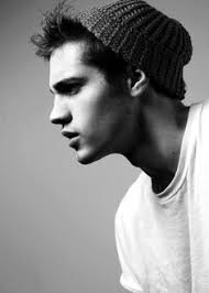 Black And White Male Model Pic Light Composition Guys In Beanies Black And White Portraits Beautiful Men