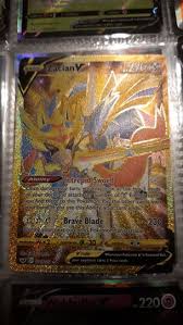 Zacian, zamazenta and eternatus are the only pokémon that cannot dynamax. Mavin Zacian V 211 202 Secret Rare Gold Holo