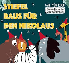 Und was hat knecht ruprecht mit dem nikolaus zu tun? Stiefel Raus Fur Den Nikolaus
