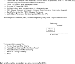 Pelayanan kefarmasian adalah suatu pelayanan langsung dan Cek List Persyaratan Permohonan Perpanjangan Surat Izin Apotik Pdf Download Gratis