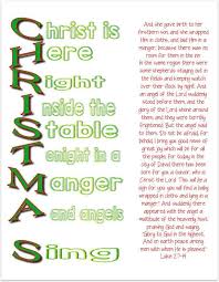 The bible says that jesus was born in december? Christmas Acrostic Printable Luke 2 7 14 Ministry To Children