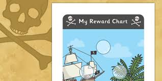 Free Pirate Sticker Reward Chart 30mm Pirate Reward