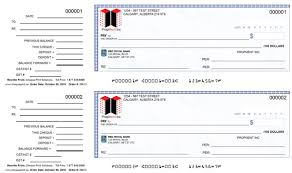 These are/were read by a special magnetic reader rather like a cassette tape head, which reads the full encoding length. Order Rbc Cheques In Canada Rbc Bank Cheques Cheque Print