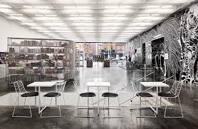 We have an unrivalled selection of cafe chairs that will aid you in choosing the right seating solution for you venue, whether it be a cafe, bistro or bar. Leaf At Birdbath Cafe New Museum Ny Furniture And Design Latest