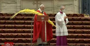 Mat 21:9) tanda salib dan salam. Hoaks Misa Minggu Palma Di Vatikan Kumandangkan Lagu Berbahasa Indonesia Sesawi Net