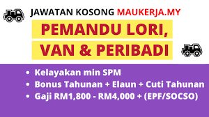 Sabah jawatan kosong driver lori dan bas has 5,240 members. Last Call Jawatan Kosong Pemandu Lori Van Peribadi Gaji Rm4 000 Sekitar Kl Selangor Mohon Sekarang
