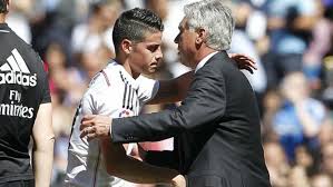 Everton manager carlo ancelotti was shown a red card after a controversial var decision there are defining moments in any player or coach's career, and carlo ancelotti identified one player that. Real Madrid Carlo Ancelotti Unfortunately James Rodriguez Isn T With Napoli Marca In English