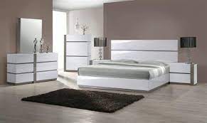 Maybe you would like to learn more about one of these? Manila Modern Gloss White Grey Master Bedroom Set White Bedroom Set Bedroom Sets Modern Bedroom