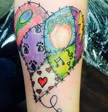 Pin By Safety Suzi On Tattoos Quilt Tattoos Patchwork Tattoo Ideas Sewing Tattoos