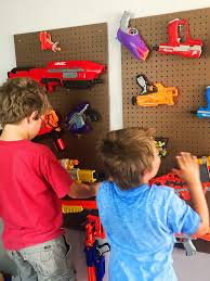 Great savings & free delivery / collection on many items. Diy Pegboard Nerf Gun Storage Moments With Mandi
