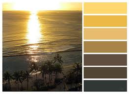 Golden Sunset Sunset Color Palette Gold Sunset Bali Style Home