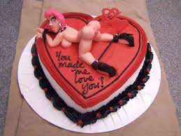 Valentines bondage cake - le' Bakery Sensual