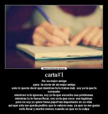 Check spelling or type a new query. Cartas Para Tu Mejor Amigo Que Te Hagan Llorar Una Frase Chiquita De Mi Cora Aunque Ya No Me Hables Hola Carino No Se Como Lo Consigues A