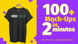 T Shirt Mockup Photoshop Action Script That Will Create Better T Shirt Mockups Than Printfull Youtube