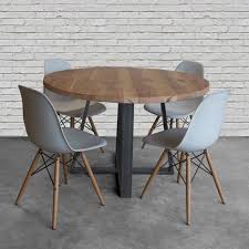 tour de table de salle a manger table de ferme en bois etsy decoracao de loft design de mesa de jantar mesa de cozinha redonda