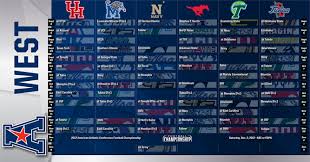 American Athletic Conference Announces 2017 Football Schedule American Athletic Conference