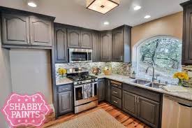 Turns out chalk paint lets you skip over many of those steps so you can get straight to the new color, even if that new color is just a fresh coat of bright clean white. Shabby Paints Chalk Painted Kitchen Cabinets Shabby Paints