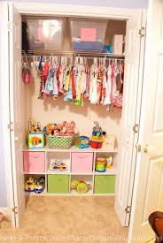 Turn closet into toddler bedroom. If You Have Lots Of Empty Room In The Bottom Of A Closet Turn It Into A Toy Storage Area Storage Kids Room Kids Rooms Diy Kids Bedroom