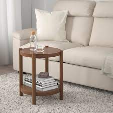 The height of the table affects both the look and function of the table. Listerby Side Table Brown 19 5 8 Ikea