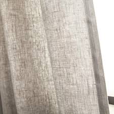 Rideau Tamisant Toile Gris Perle L 135 X H 250 Cm Leroy Merlin In 2020 Curtains Home Decor Decor