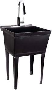 Use the nozzle check utility first to confirm that the print head needs to be cleaned. Black Utility Sink Laundry Tub With High Arc Chrome Kitchen Faucet By Maya Pull Down Sprayer Spout Heavy Duty Slop Sinks For Washing Room Basement Garage Or Shop Free Standing Wash