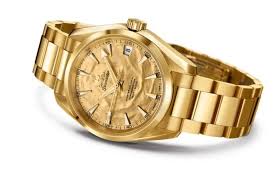 Omega Seamaster Aqua Terra Em Ouro Amarelo 18 Quilates Em Homenagem Ao Filme 007 Contra Goldfinger Relogio De Ouro Omega Seamaster James Bond