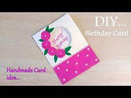 You should sketch the details down on a piece of paper so as not to forget. How To Make Birthday Special Card Diy Birthday Greeting Card Idea Diybirthdaycard Card Making Birthday Handmade Birthday Cards Beautiful Birthday Cards