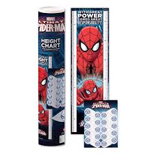Spider Man 1 6m Height Chart Marker Stickers